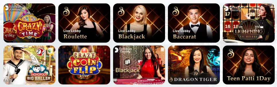 Juegos de casino en vivo DITOBET CASINO