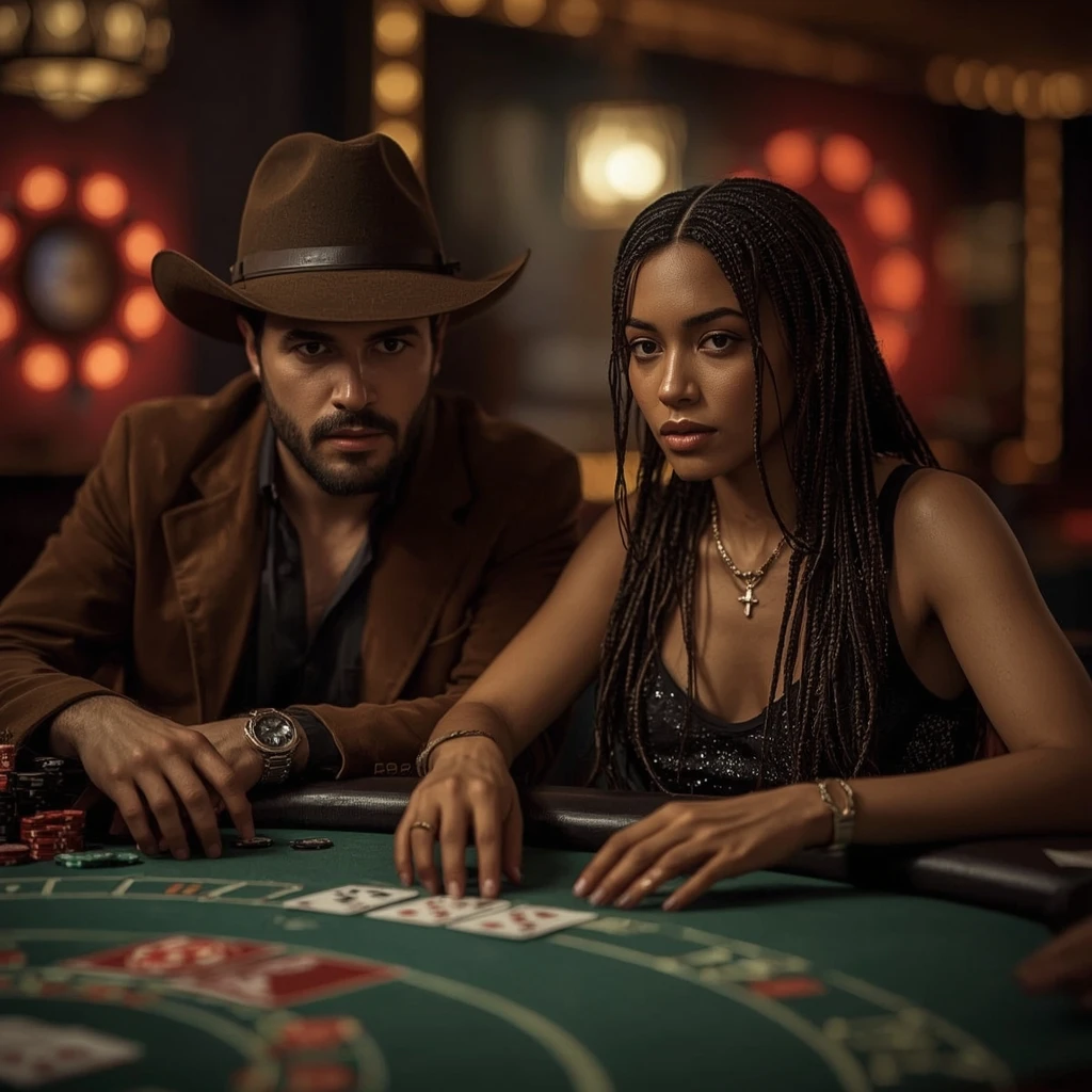 foto de dos jugadores de póker DITOBET CASINO